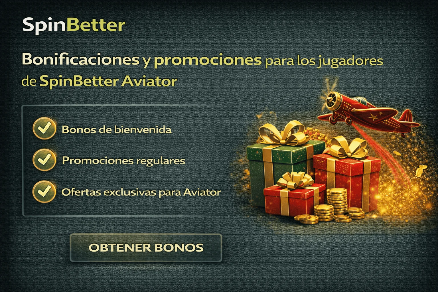 Bonificaciones y promociones para los jugadores de SpinBetter Aviator Bonificaciones y promociones para los jugadores de SpinBetter Aviator