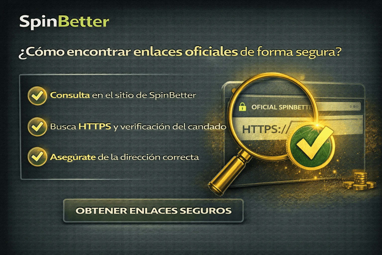 Cómo encontrar enlaces oficiales de forma segura