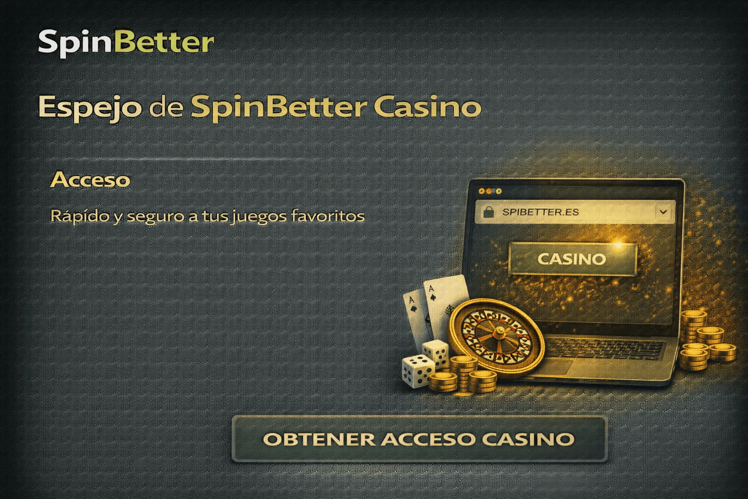 Espejo de SpinBetter Casino