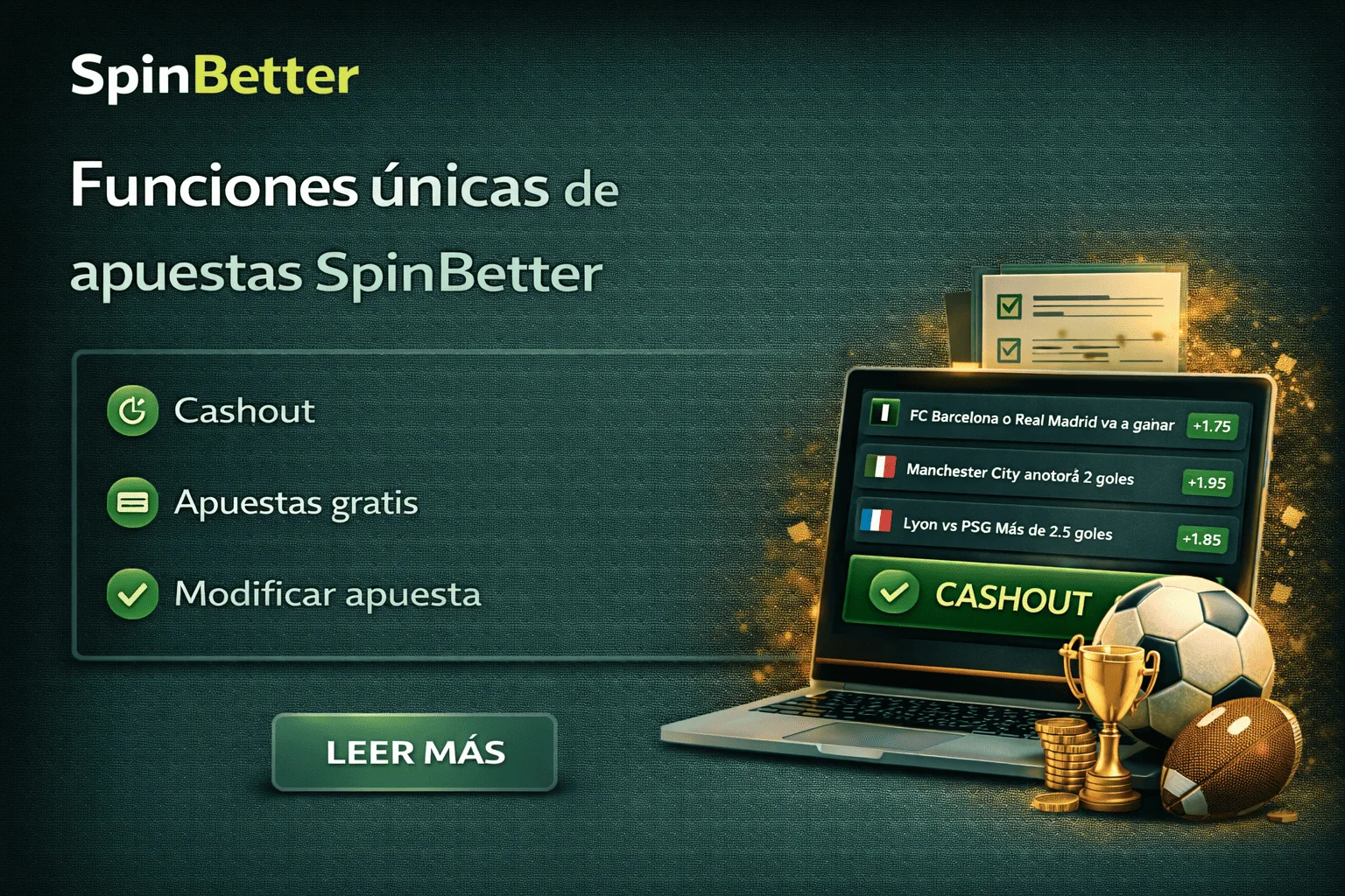 Funciones únicas de apuestas SpinBetter Funciones únicas de apuestas SpinBetter
