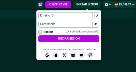 SpinBetter login